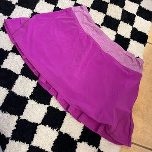 Lululemon purple skirt